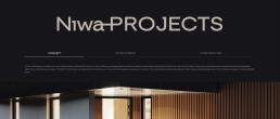 Web design for Niwa Projects