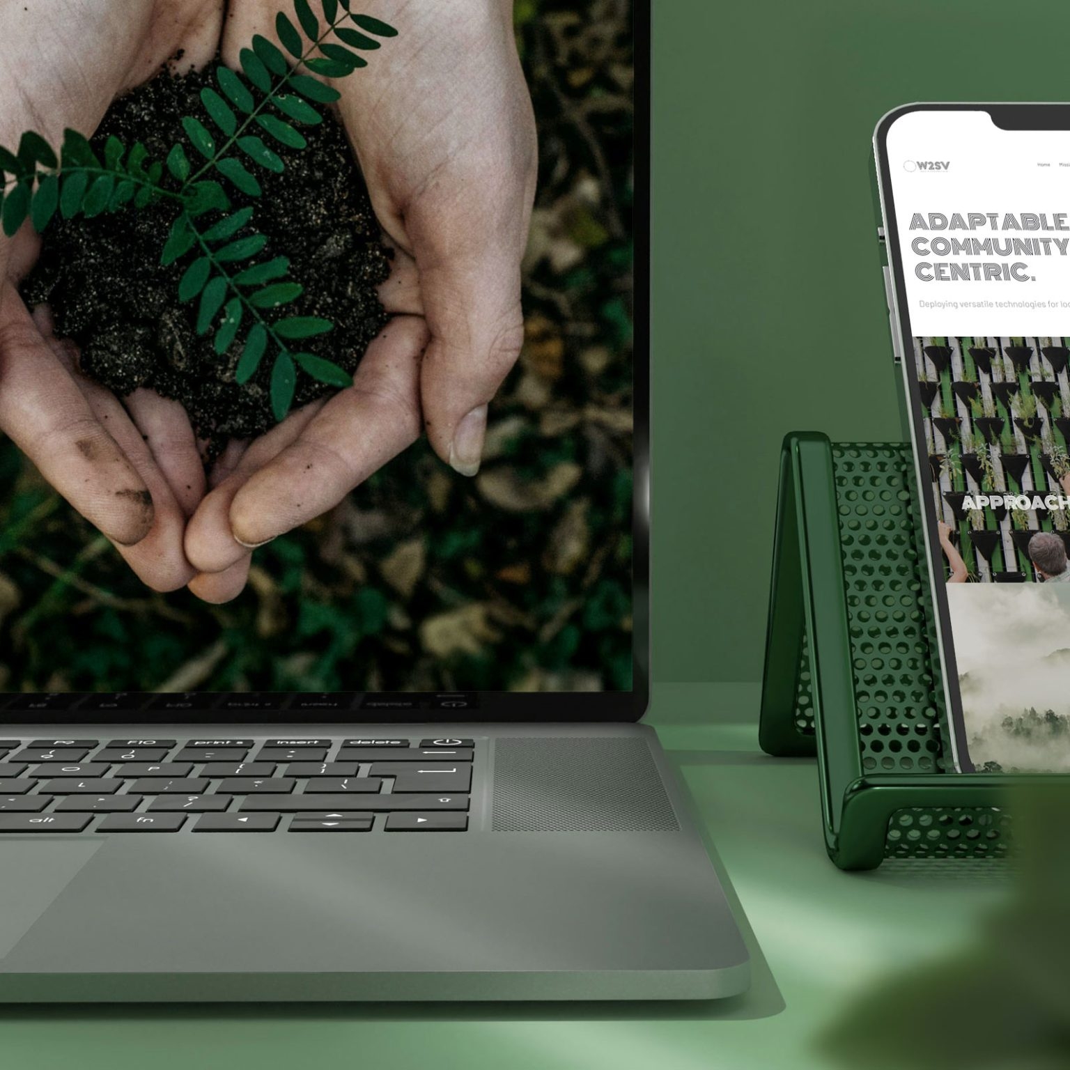 Website design Wellington project for W2SV