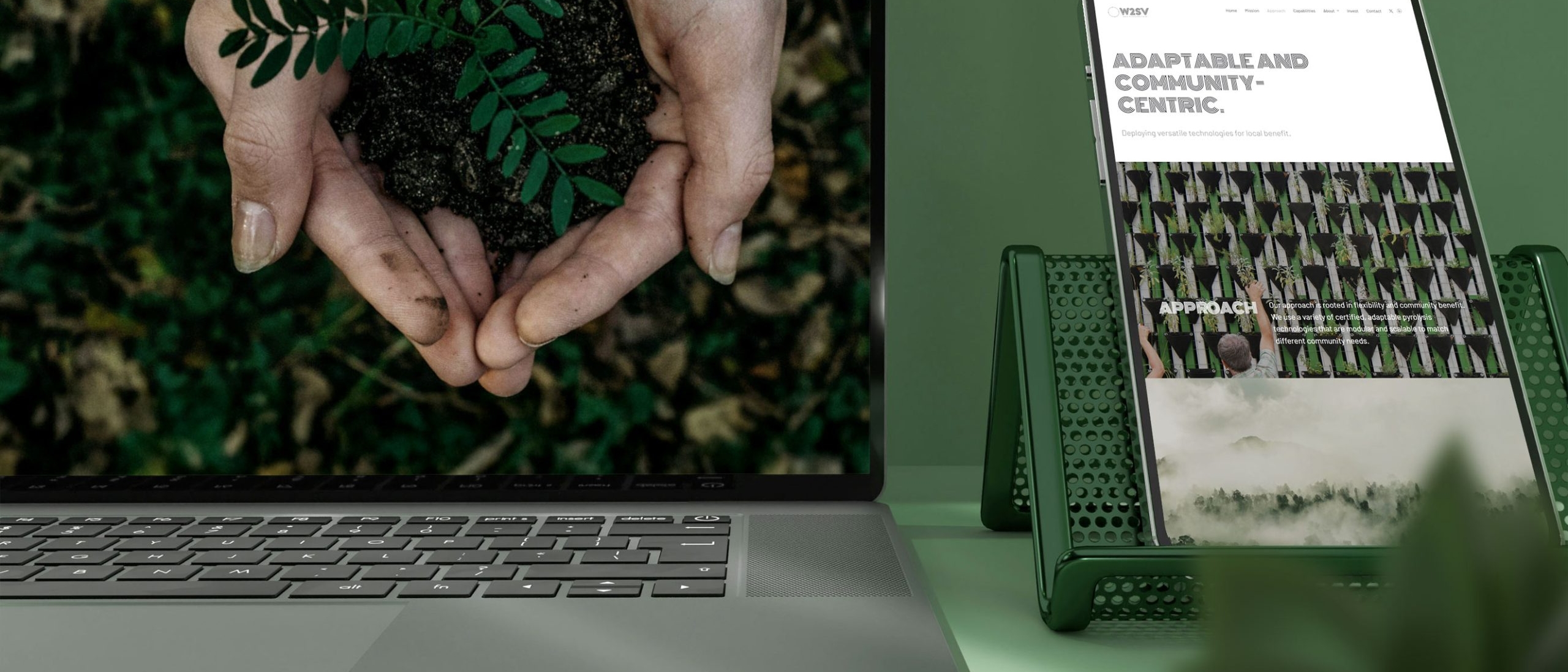 Website design Wellington project for W2SV