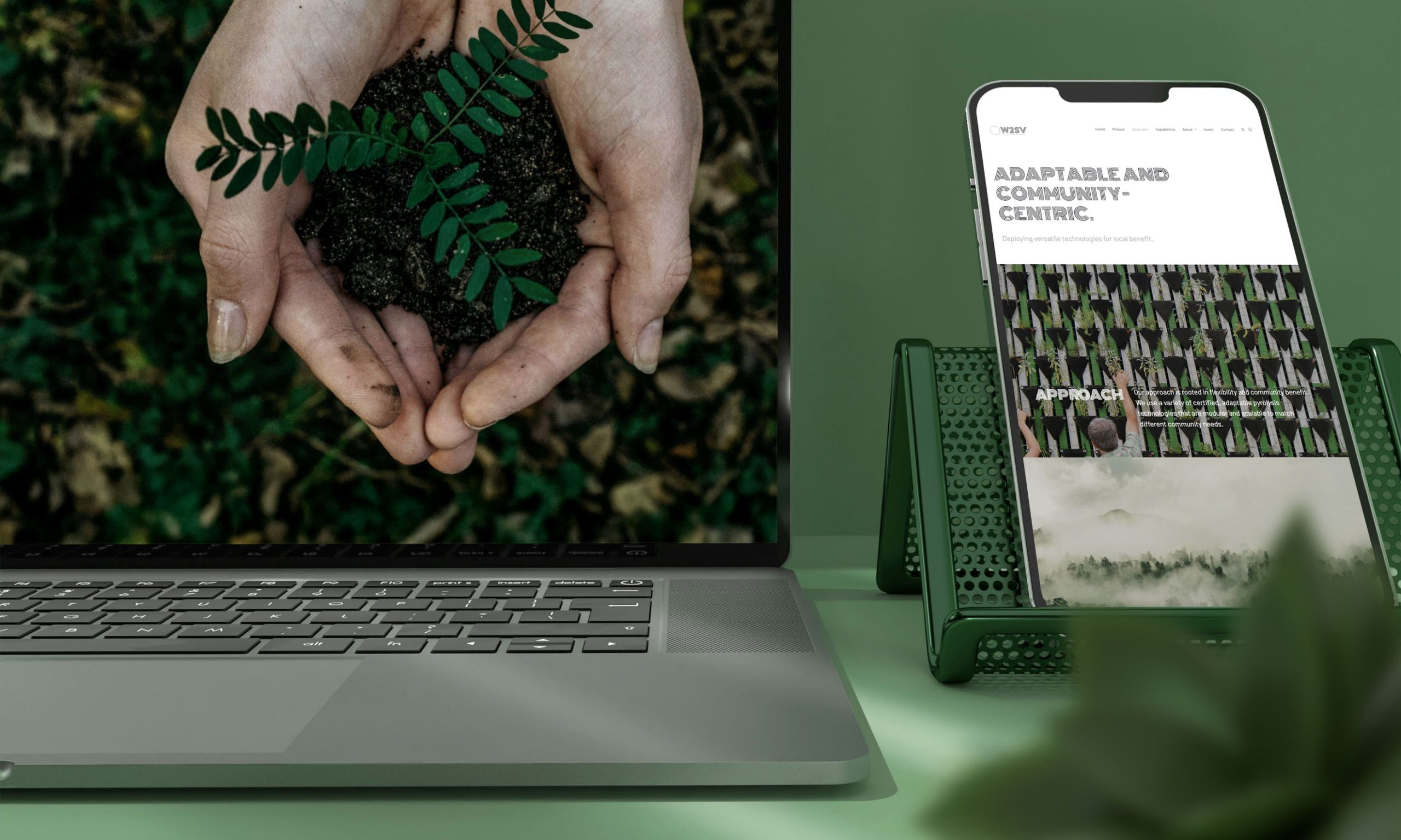 Website design Wellington project for W2SV