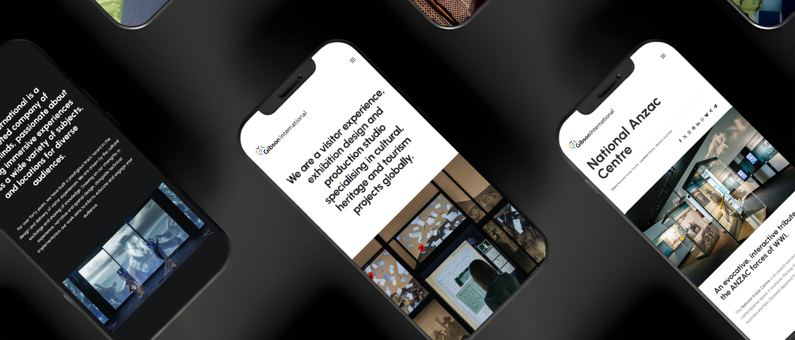 Implementation of the Gibson International website by Fahrenheit Digital